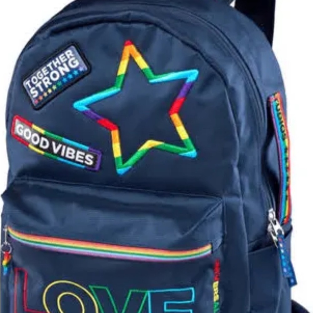 Love is Universal Backpack with Rainbow Star